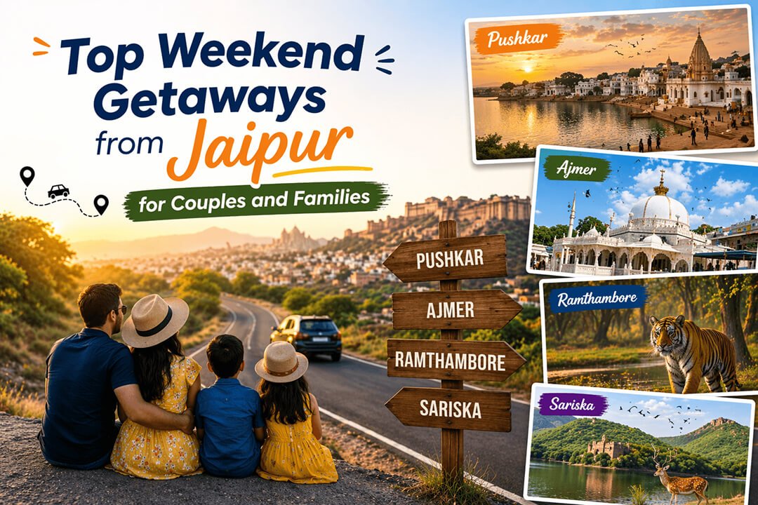 Top Weekend Getaways from Jaipur