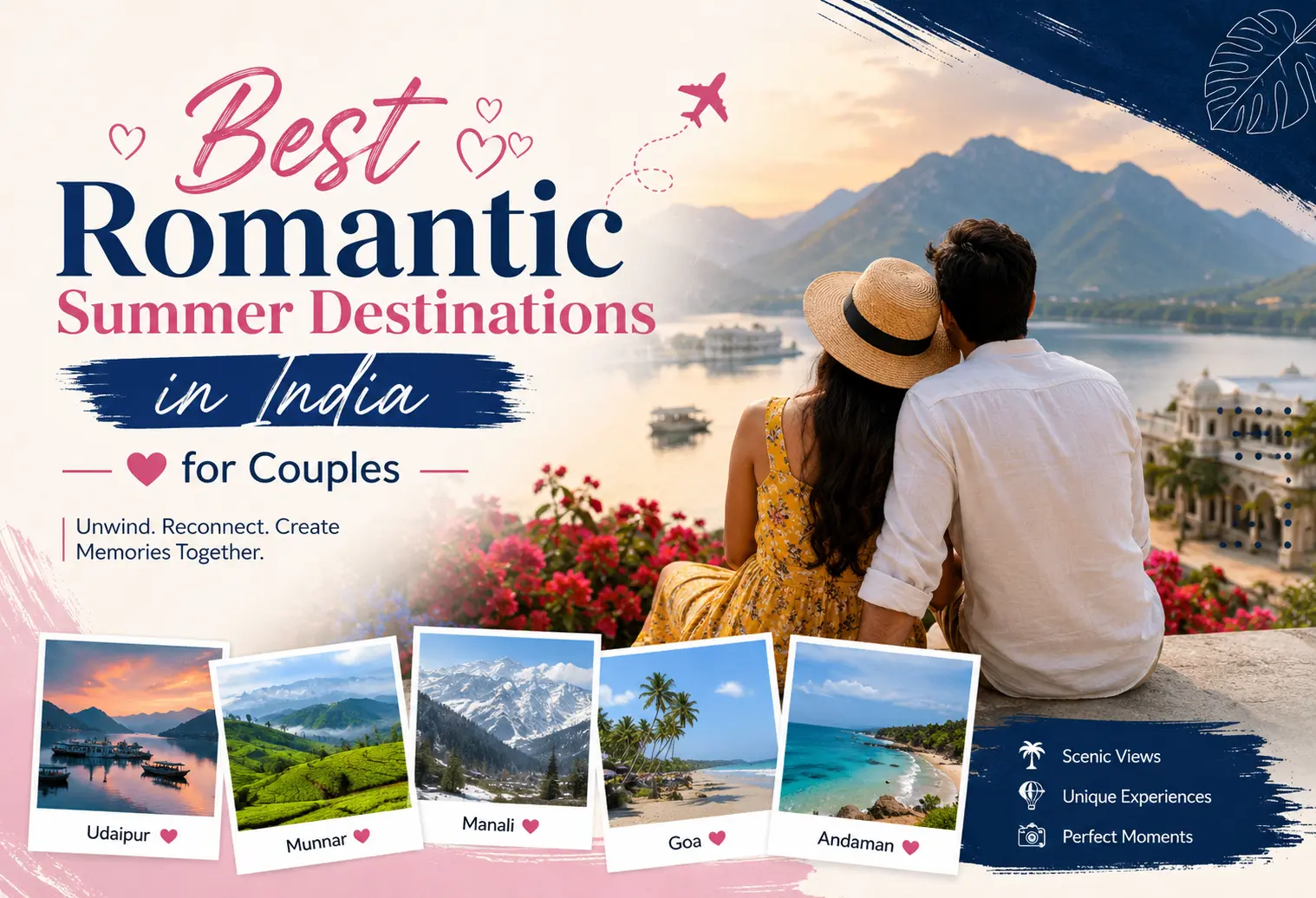 romantic summer destinations for couples in India