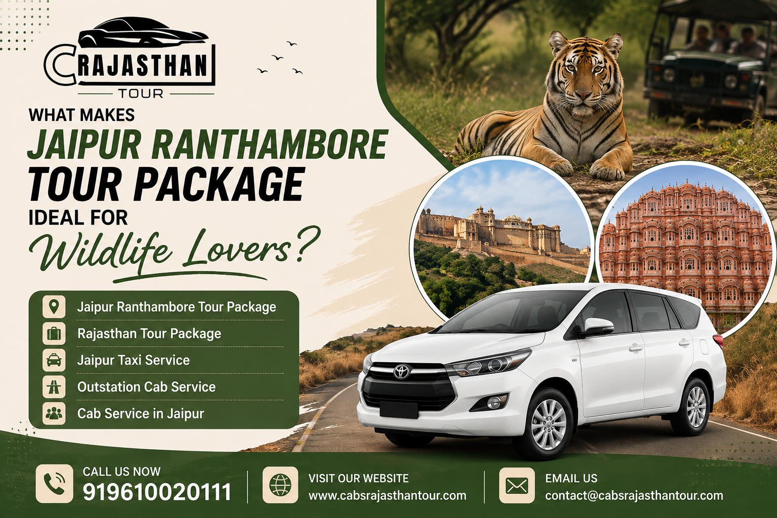Jaipur Ranthambore Tour Package